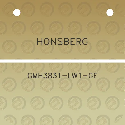 honsberg-gmh3831-lw1-ge