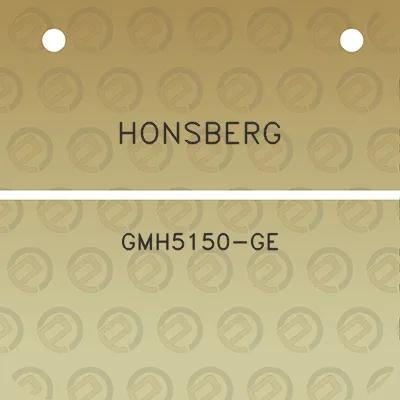 honsberg-gmh5150-ge