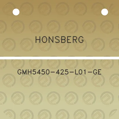 honsberg-gmh5450-425-l01-ge