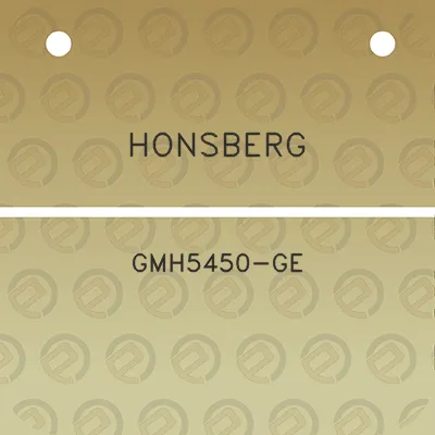 honsberg-gmh5450-ge