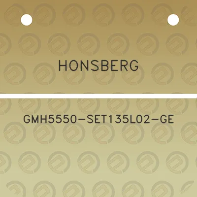 honsberg-gmh5550-set135l02-ge