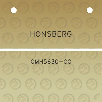 honsberg-gmh5630-co