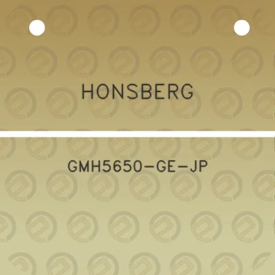 honsberg-gmh5650-ge-jp