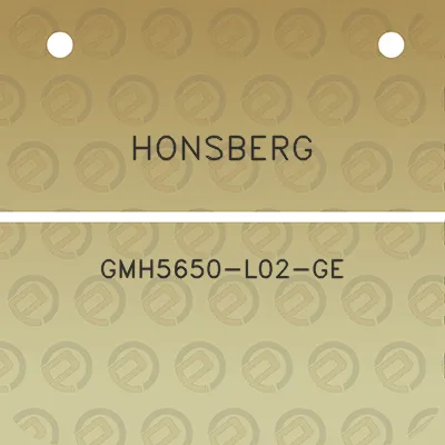 honsberg-gmh5650-l02-ge