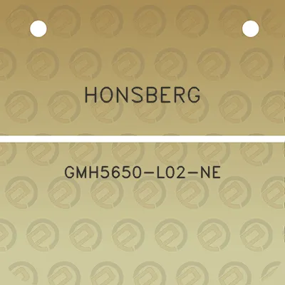 honsberg-gmh5650-l02-ne