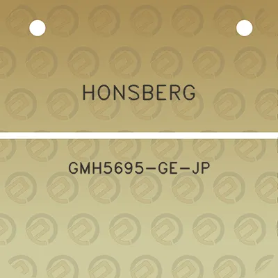 honsberg-gmh5695-ge-jp