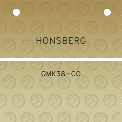 honsberg-gmk38-co