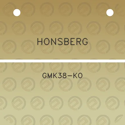 honsberg-gmk38-ko