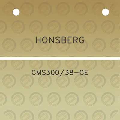 honsberg-gms30038-ge