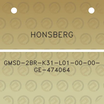 honsberg-gmsd-2br-k31-l01-00-00-ge-474064