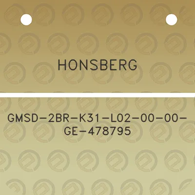 honsberg-gmsd-2br-k31-l02-00-00-ge-478795