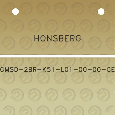 honsberg-gmsd-2br-k51-l01-00-00-ge