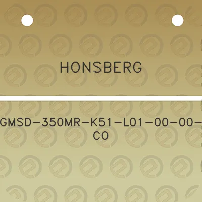 honsberg-gmsd-350mr-k51-l01-00-00-co