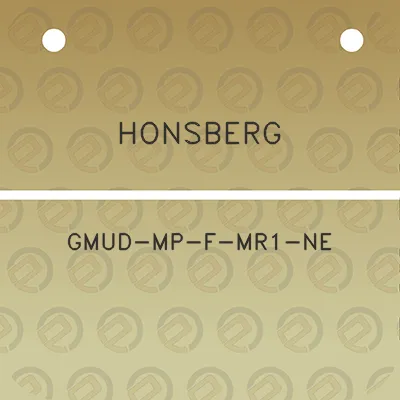 honsberg-gmud-mp-f-mr1-ne