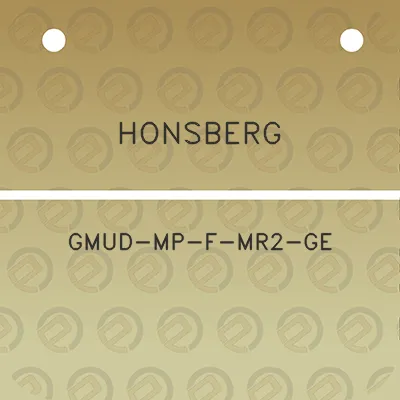 honsberg-gmud-mp-f-mr2-ge