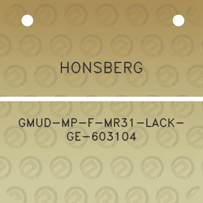 honsberg-gmud-mp-f-mr31-lack-ge-603104