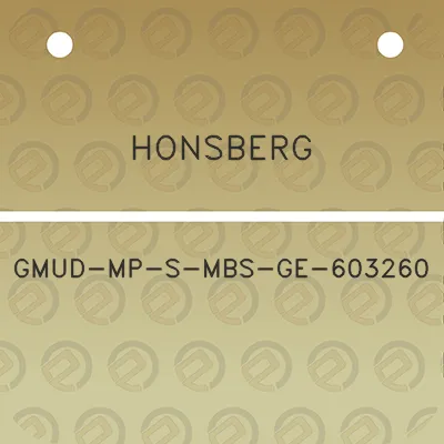 honsberg-gmud-mp-s-mbs-ge-603260