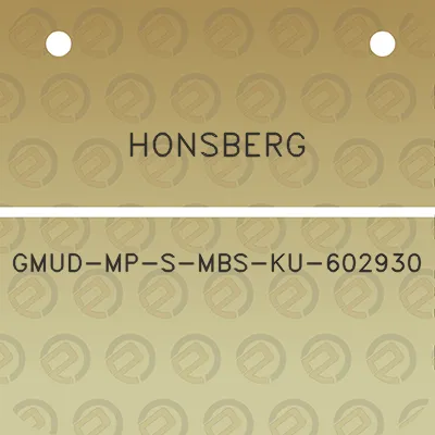 honsberg-gmud-mp-s-mbs-ku-602930