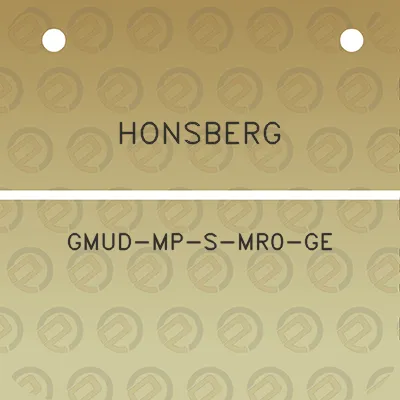 honsberg-gmud-mp-s-mr0-ge