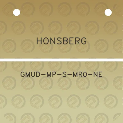 honsberg-gmud-mp-s-mr0-ne