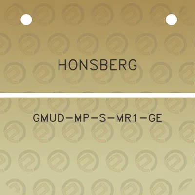 honsberg-gmud-mp-s-mr1-ge