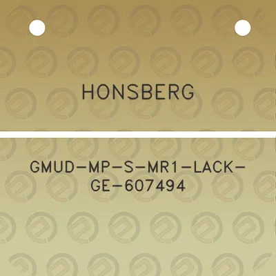 honsberg-gmud-mp-s-mr1-lack-ge-607494