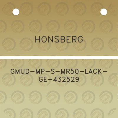 honsberg-gmud-mp-s-mr50-lack-ge-432529