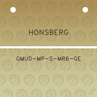 honsberg-gmud-mp-s-mr6-ge