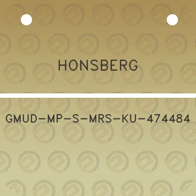 honsberg-gmud-mp-s-mrs-ku-474484