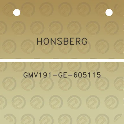 honsberg-gmv191-ge-605115