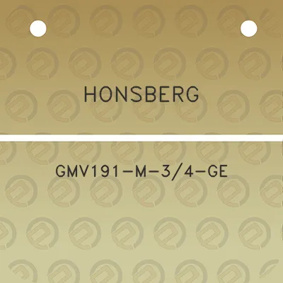 honsberg-gmv191-m-34-ge