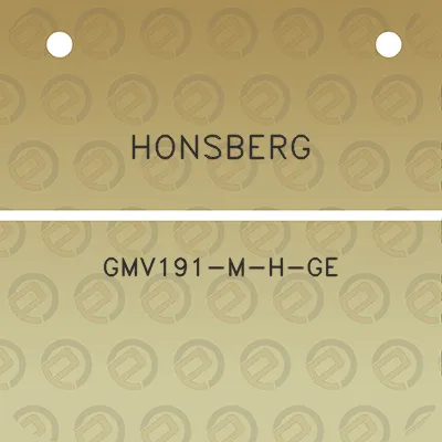 honsberg-gmv191-m-h-ge