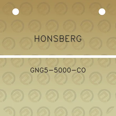 honsberg-gng5-5000-co