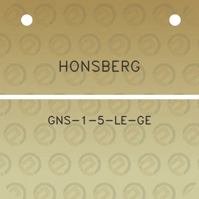 honsberg-gns-1-5-le-ge