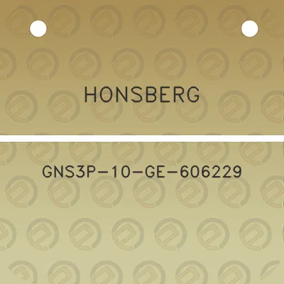 honsberg-gns3p-10-ge-606229