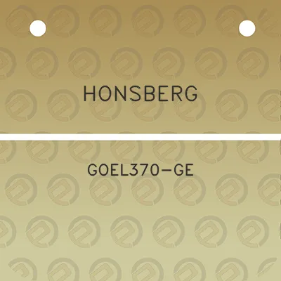 honsberg-goel370-ge