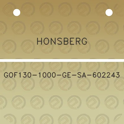 honsberg-gof130-1000-ge-sa-602243