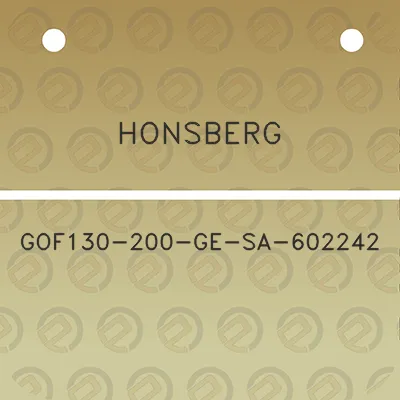 honsberg-gof130-200-ge-sa-602242