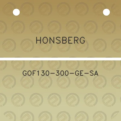 honsberg-gof130-300-ge-sa