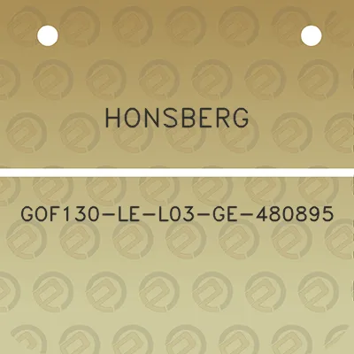 honsberg-gof130-le-l03-ge-480895