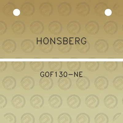 honsberg-gof130-ne