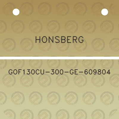 honsberg-gof130cu-300-ge-609804