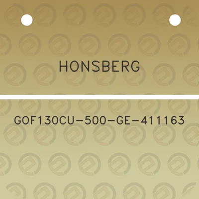 honsberg-gof130cu-500-ge-411163