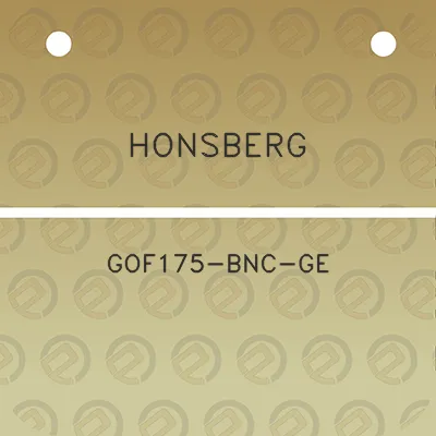 honsberg-gof175-bnc-ge