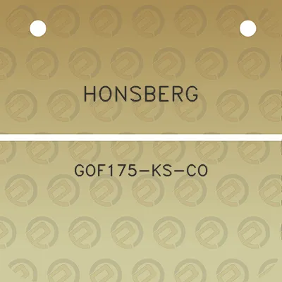 honsberg-gof175-ks-co