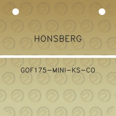 honsberg-gof175-mini-ks-co