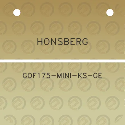 honsberg-gof175-mini-ks-ge