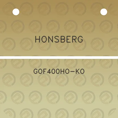 honsberg-gof400ho-ko