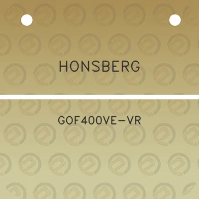 honsberg-gof400ve-vr