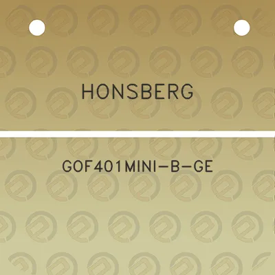 honsberg-gof401mini-b-ge